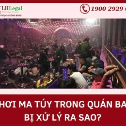 Chơi ma túy trong quán bar bị công an bắt có đi tù không?