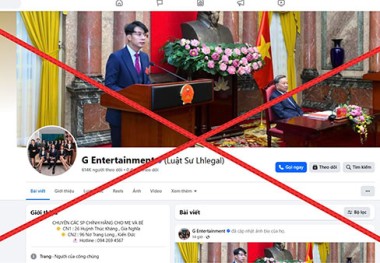 Cảnh báo giả mạo Công ty Luật TNHH LHLegal trên mạng xã hội
