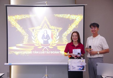 Chúc mừng Cộng sự Kiều Nga - Hoàn thành kỳ kiểm tra kết thúc tập sự hành nghề Luật sư