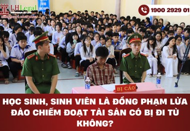 Học sinh, sinh viên là đồng phạm lừa đảo chiếm đoạt tài sản có bị đi tù không?
