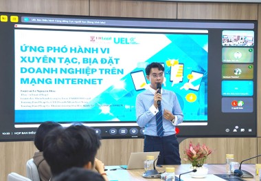 Seminar “Xây dựng và bảo vệ thương hiệu trước hành vi vu khống trên không gian mạng” tại Trường Đại học Kinh tế - Luật