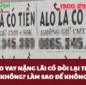 Cho vay nặng lãi có đòi lại tiền được không? Làm sao để không đi tù?