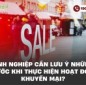 Doanh nghiệp cần lưu ý những gì trước khi thực hiện hoạt động khuyến mại?
