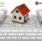 Hiện trạng nhà đất sai sót so với bản vẽ trên Giấy chứng nhận QSDĐ thì xử lý như thế nào?