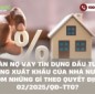 Khoản nợ vay tín dụng đầu tư, tín dụng xuất khẩu của Nhà nước gồm những gì theo Quyết định 02/2025/QĐ-TTg?
