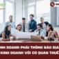 Từ 05/03/2026: Không thông báo địa điểm kinh doanh, hộ kinh doanh có thể vi phạm pháp luật