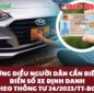 Những điều người dân cần biết về biển số xe định danh theo Thông tư 24/2023/TT-BCA