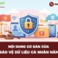 Nội dung cơ bản của luật bảo vệ dữ liệu cá nhân năm 2025