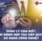 Pháp lý cần biết: Hợp đồng hợp tác cấp quyền sử dụng công nghệ?
