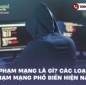 Tội phạm mạng là gì? Các loại tội phạm mạng phổ biến hiện nay