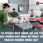 Tội vi phạm quy định về an toàn thực phẩm khi nào bị truy cứu trách nhiệm hình sự?