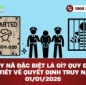 Truy nã đặc biệt là gì? Quy định chi tiết về quyết định truy nã từ 01/01/2026