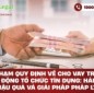 Vi phạm quy định về cho vay trong hoạt động tổ chức tín dụng: Hành vi, hậu quả và giải pháp pháp lý