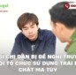 Ca sĩ Chi Dân bị đề nghị truy tố về tội tổ chức sử dụng trái phép chất ma túy