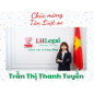 Công ty Luật TNHH LHLegal nồng nhiệt chúc mừng tân Luật sư Trần Thị Thanh Tuyền
