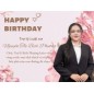 Chúc mừng sinh nhật Trợ lý Luật sư Nguyễn Thị Bích Phượng