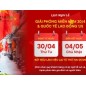 Công ty Luật LHLegal trân trọng thông báo lịch nghỉ lễ 30/04 - 01/05/2025