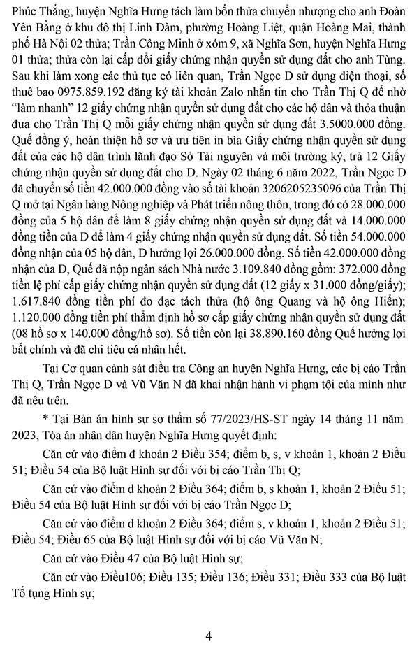 Bản án 08/2024/HS-PT ngày 30/01/2024 về tội nhận hối lộ