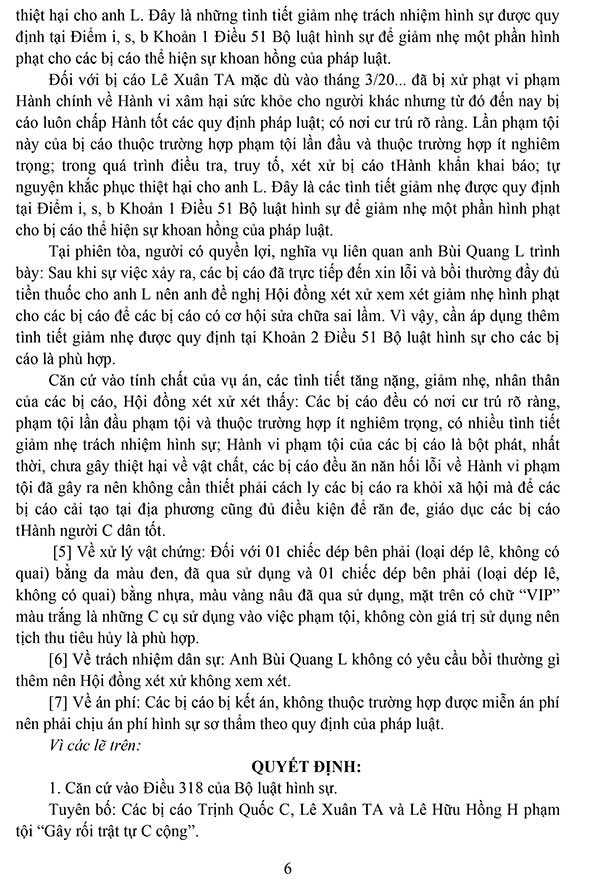 Bản án 34/2024/HS-ST ngày 26/04/2024 về tội gây rối trật tự công cộng