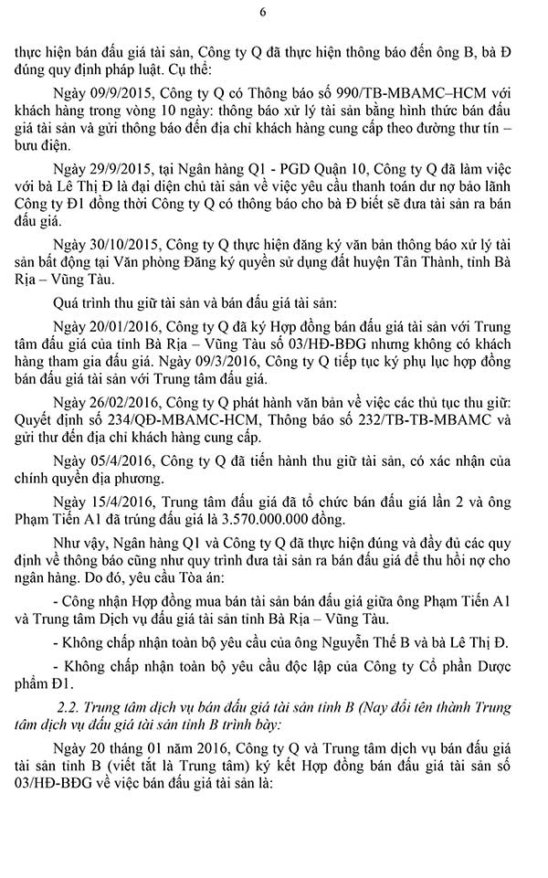 Bản án 71/2023/DS-PT ngày 22/05/2023 về tranh chấp hợp đồng bán đấu giá tài sản, hợp đồng chuyển nhượng quyền sử dụng đất, hợp đồng tín dụng và hợp đồng thế chấp tài sản