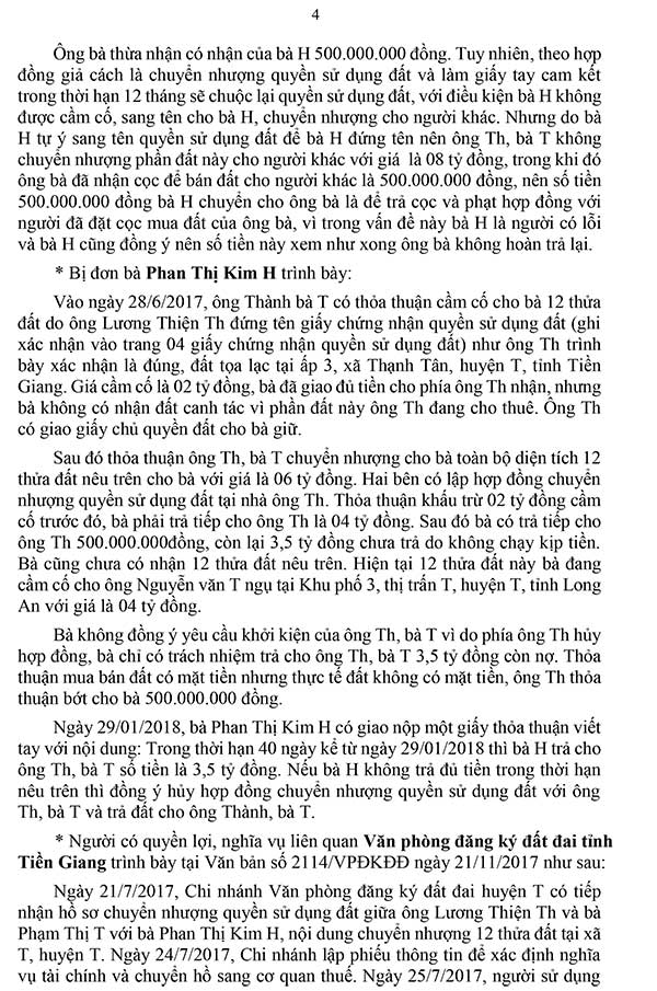 Bản án số 90/2019/DS-PT ngày 02/04/2019 về tranh chấp hợp đồng chuyển nhượng quyền sử dụng đất