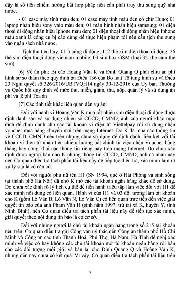 Bản án số 102/2023/HS-ST ngày 20/9/2023 Về tội thu thập, tàng trữ, trao đổi, mua bán, công khai hóa trái phép thông tin tài khoản ngân hàng