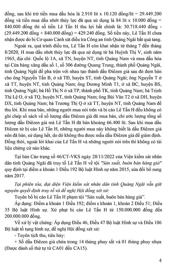 Bản án số 17/2023/HS-ST ngày 07/02/2023 về tội sản xuất, buôn bán hàng giả