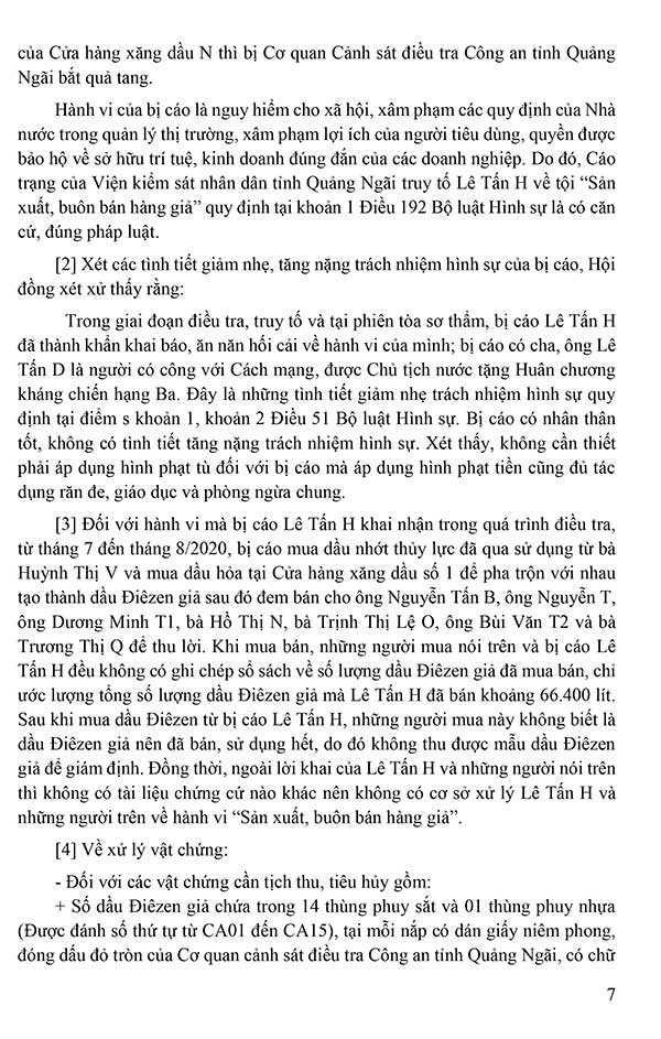 Bản án số 17/2023/HS-ST ngày 07/02/2023 về tội sản xuất, buôn bán hàng giả