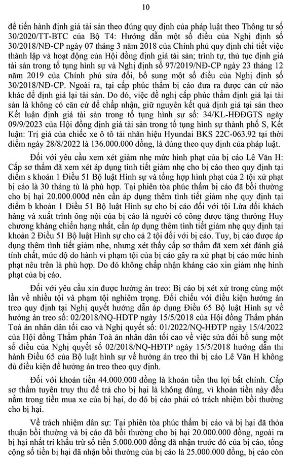 Bản án số 23/2024/HS-PT ngày 15/8/2024 về tội buôn bán hàng giả