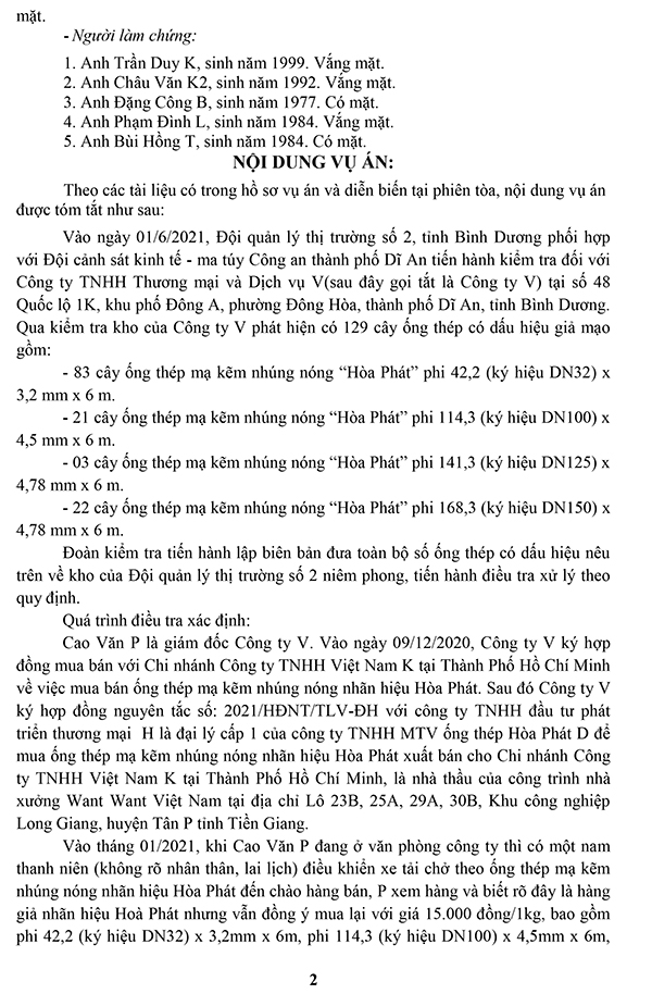 Bản án số 314/2022/HS-ST ngày 28/09/2022 về tội buôn bán hàng giả