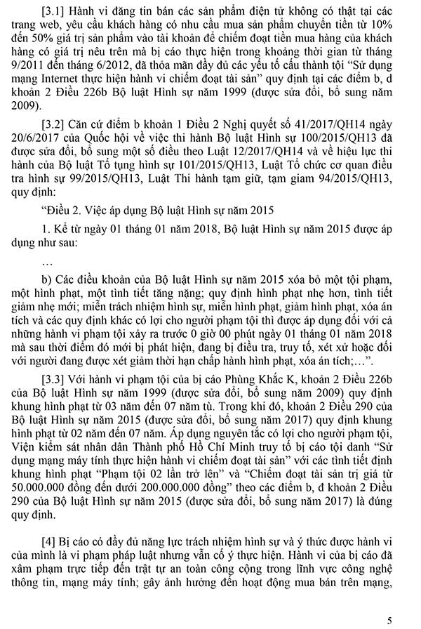 Bản án số 45/2024/HS-ST ngày 23/01/2024 về Tội sử dụng mạng máy tính thực hiện hành vi chiếm đoạt tài sản