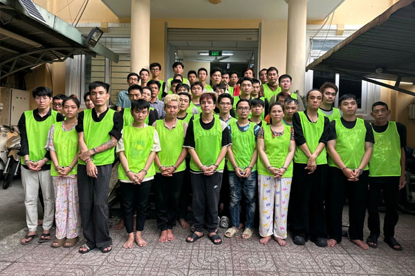 Các đối tượng trong đường dây ma túy