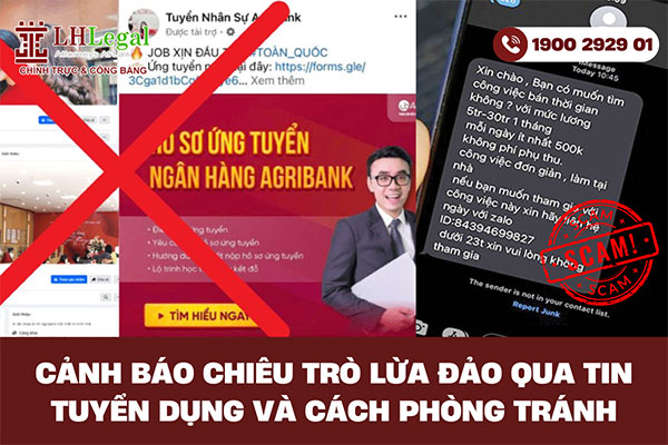 Cảnh báo chiêu trò lừa đảo qua tin tuyển dụng và cách phòng tránh