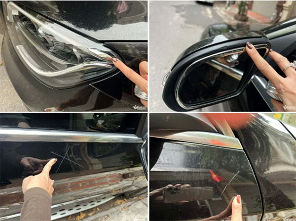 Cào xước Mercedes chắn trước cổng, người phụ nữ lãnh 6 tháng tù treo và bồi thường 671.000 đồng