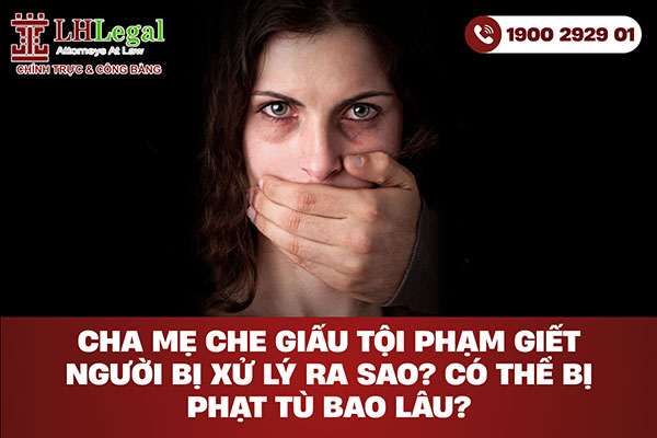 Cha mẹ che giấu tội phạm giết người bị xử lý ra sao? Có thể bị phạt tù bao lâu?