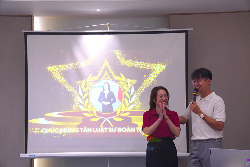 Chúc mừng Cộng sự Kiều Nga - Hoàn thành kỳ kiểm tra kết thúc tập sự hành nghề Luật sư