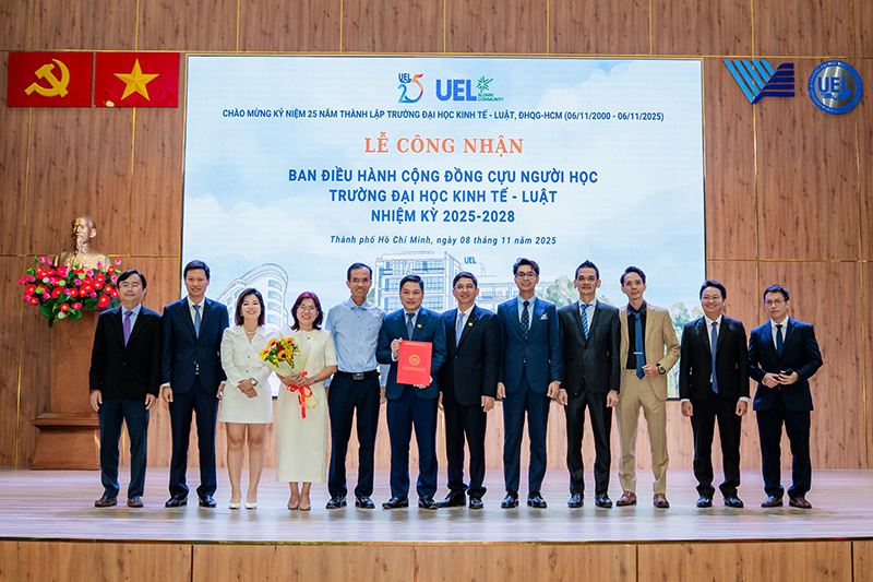 Chúc mừng Luật sư Lê Nguyên Hòa đảm nhiệm chức vụ Phó chủ tịch Hội cựu người học UEL