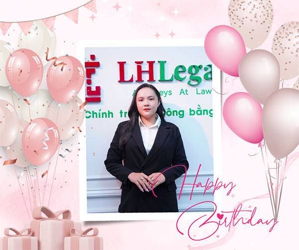 Chúc mừng sinh nhật Trợ lý Luật sư Nguyễn Thị Bích Phượng