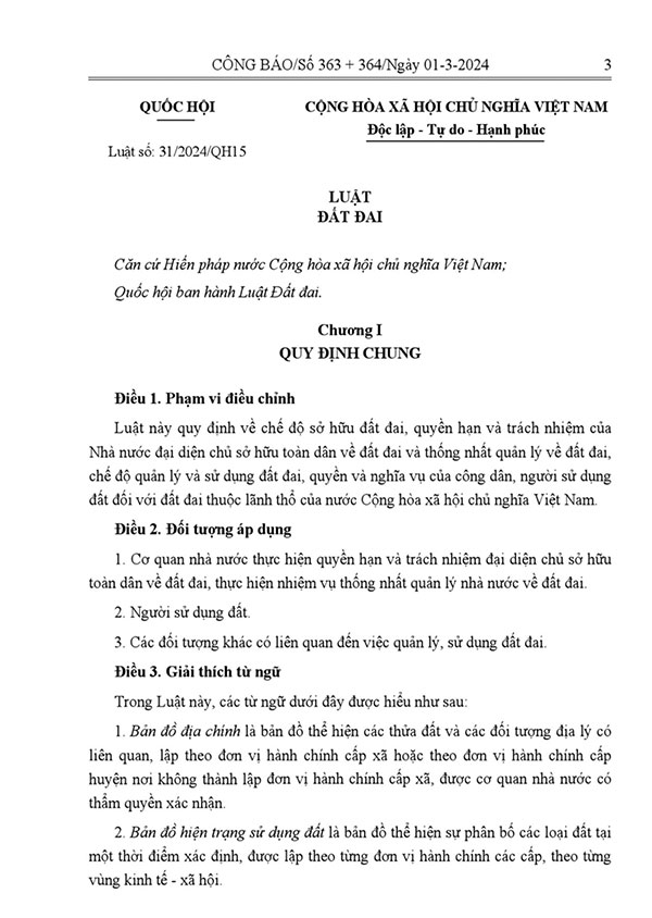 Đất như thế nào là có tranh chấp?