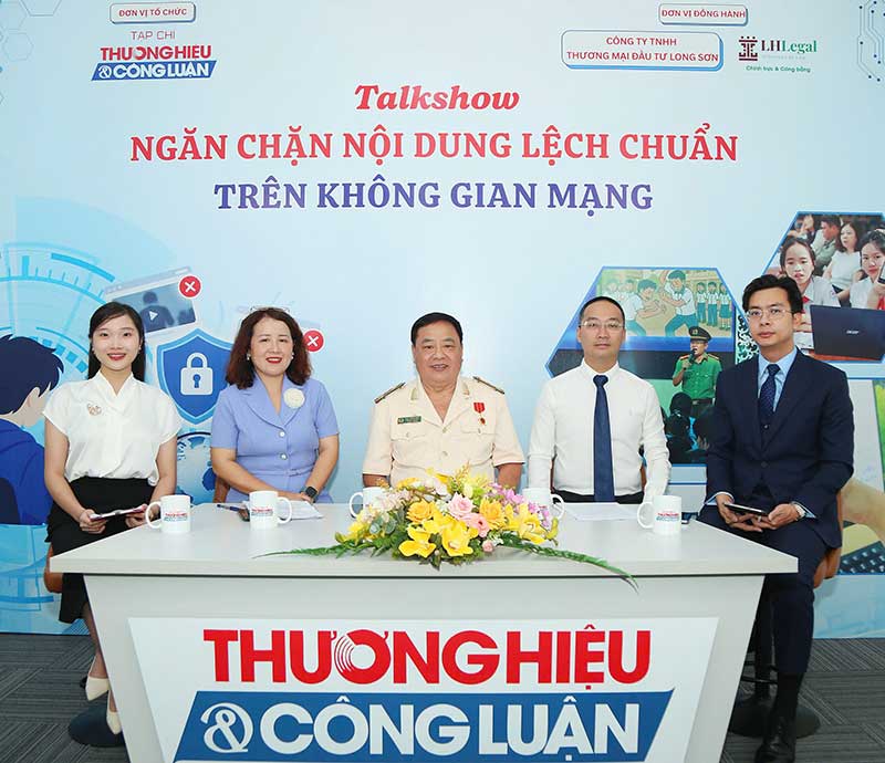Dấu ấn tại Talkshow “Cấp thiết ngăn chặn nội dung lệch chuẩn trên không gian mạng”