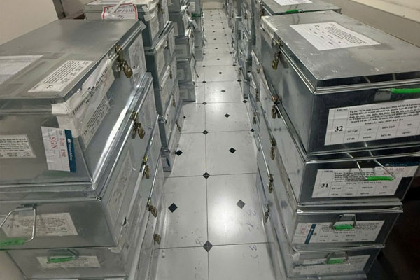 Vụ án có 1,5 triệu bút lục, đựng trong 180 thùng hồ sơ