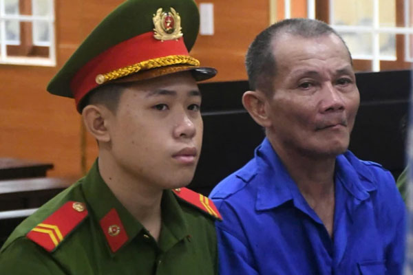 Bị cáo Lê Đình Thuyết tại phiên tòa xét xử ngày 03/12/2024