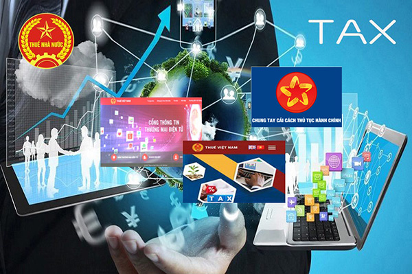 Người dân thực hiện kê khai trực tuyến thuế thông qua website Thuế điện tử