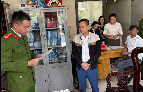 Công an tỉnh Quảng Ninh thực hiện quy trình tố tụng đối với Nguyễn Văn Hải - Giám đốc Trung tâm Công tác xã hội Hải Hà