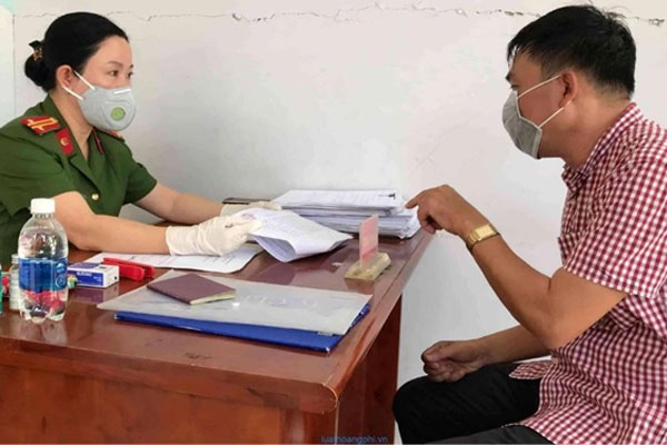 Trình báo công an khi bị mất xe
