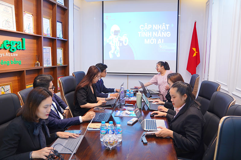 LH Legal tổ chức training nội bộ: Cập nhật tính năng mới của AI 