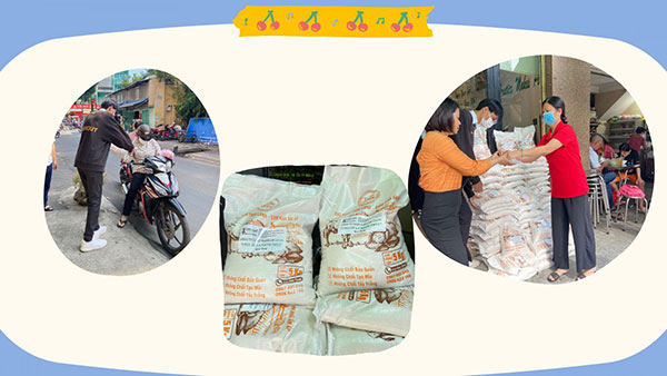  LHLegal chia sẻ yêu thương - 1 tấn gạo mỗi tháng 