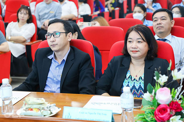 Luật sư Nguyễn Thị Trúc - Công ty Luật TNHH LHLegal tham dự trong buổi lễ vừa qua