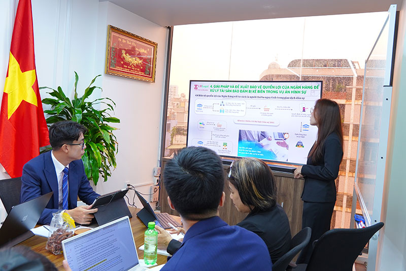 LHLegal tổ chức thành công buổi đào tạo nội bộ về xử lý tài sản bảo đảm bị kê biên trong vụ án hình sự