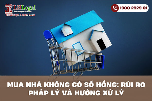 Mua nhà không có sổ hồng - Rủi ro pháp lý và hướng xử lý
